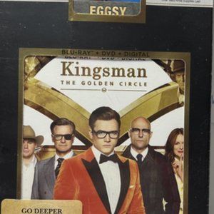 Kingsman: The Golden Circle Blu Ray-DVD with limited edition Funko Pop of Eggsy